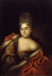 Retrato de la zarina Natalya Alekseevna